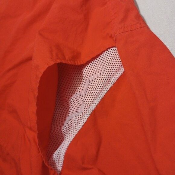 Columbia‎ Men's Large Shirt Orange PFG Vented Short Sleeve Auburn Tigers - Picture 7 of 11